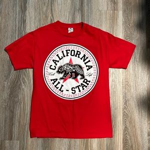 California all stars Tshirt size medium